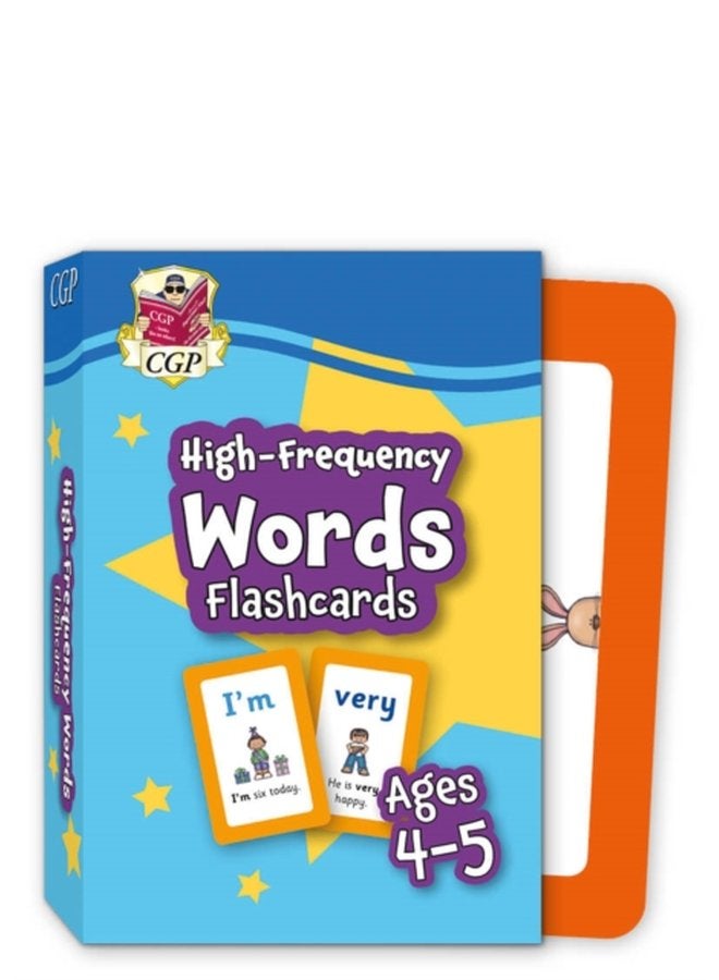 High Frequency Words Flashcards for Ages 4 5 Reception - Hardback