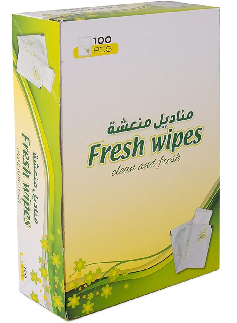 Falcon Refreshing Wet Wipes 100 Pcs - Image 1