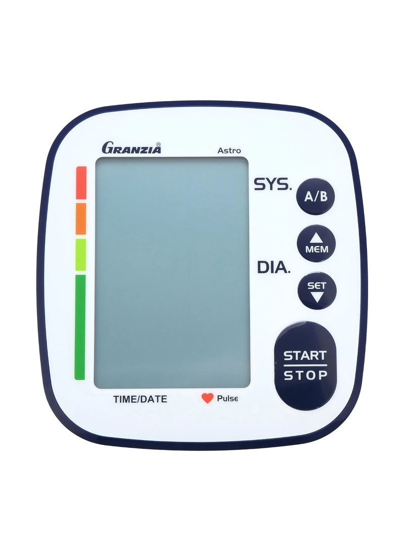 Granzia Astro Upper Arm Blood Pressure Monitor – Italy Brand - Image 2