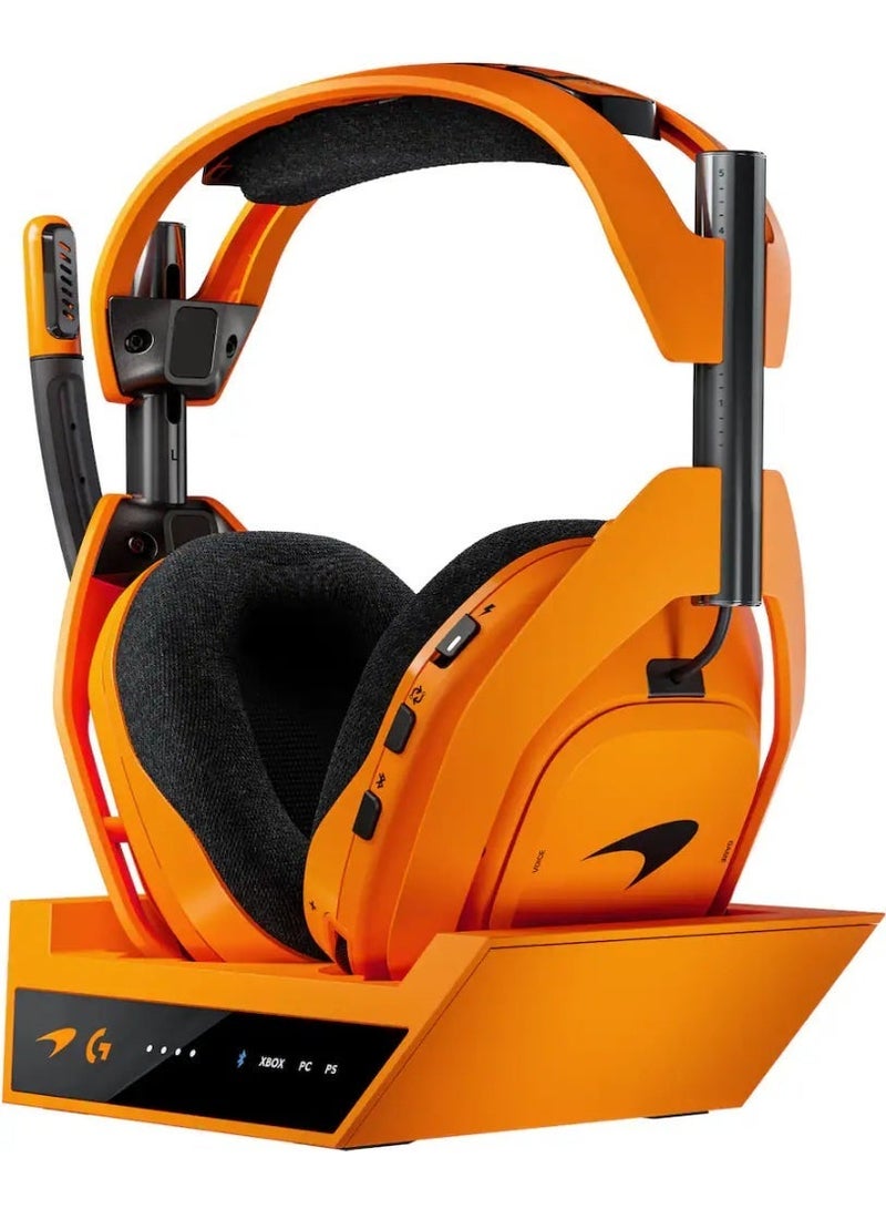 Logitech G ASTRO A50 Wireless Gaming Headset – McLaren Edition | LIGHTSPEED | Dolby Audio | Xbox, PC & Console Compatible - Image 1