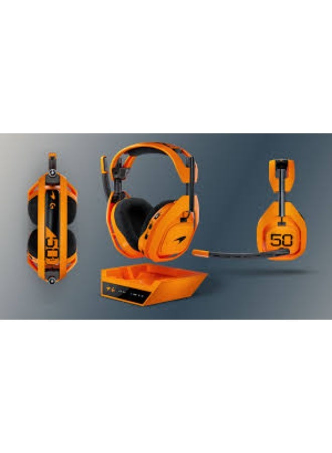 Logitech G ASTRO A50 Wireless Gaming Headset – McLaren Edition | LIGHTSPEED | Dolby Audio | Xbox, PC & Console Compatible - Image 5