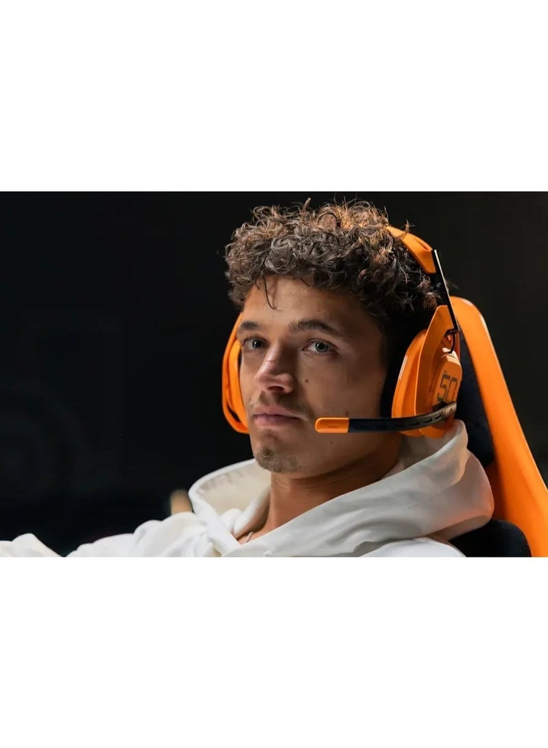 Logitech G ASTRO A50 Wireless Gaming Headset – McLaren Edition | LIGHTSPEED | Dolby Audio | Xbox, PC & Console Compatible - Image 2