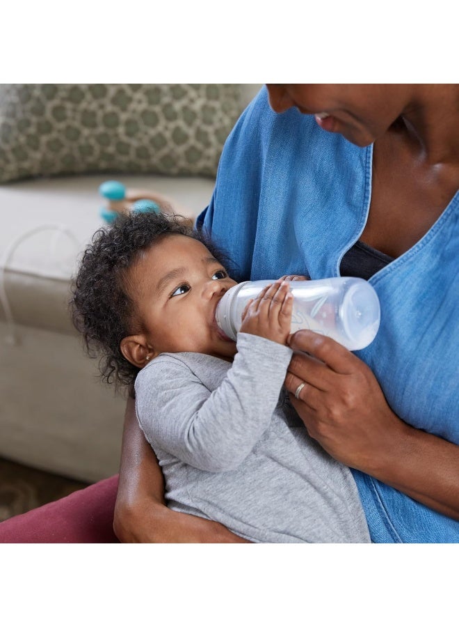 NUK طقم هدايا زجاجة NUK بسلاسة مضادة للمغص للمواليد الجدد - Image 5