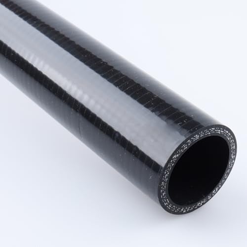 AC PERFORMANCE ID 1916 x 33 FT Length Silicone Radiator Coolant Hose 3Ply Black - Image 3