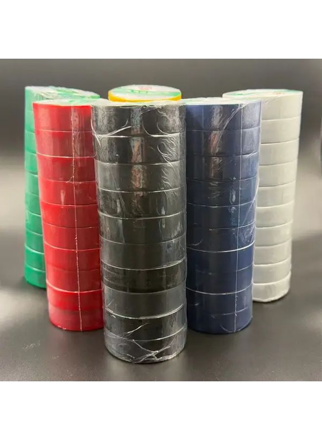 10 Rolls Green Electrical Tape High Temperature Durable Insulation Heat Resistant - Image 3