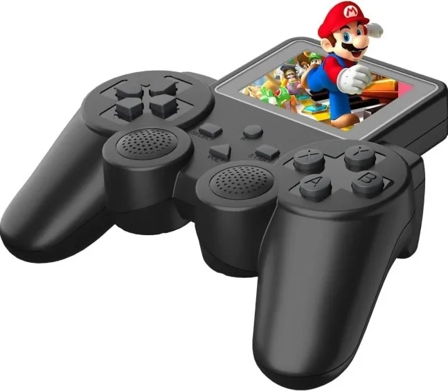 Qasul Color Screen Wireless Portable Game Console Atari with 520 Games