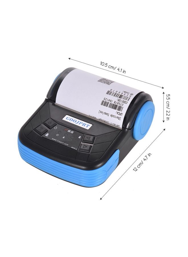 MTP-3 Thermal Portable Printer Black/Blue - Image 2