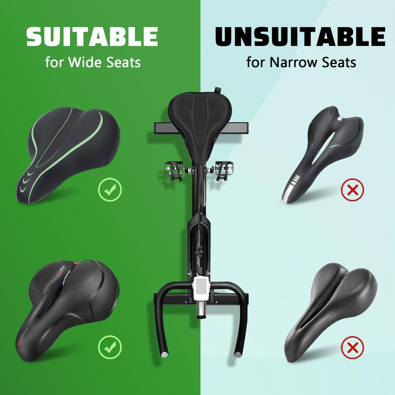 Zacro Bike Seat Cushion - Padded Gel Bike Seat Cover for Men & Women Comfort, Extra Soft Bicycle Saddle fit with Peloton, Spin Stationary Exercise - Image 5