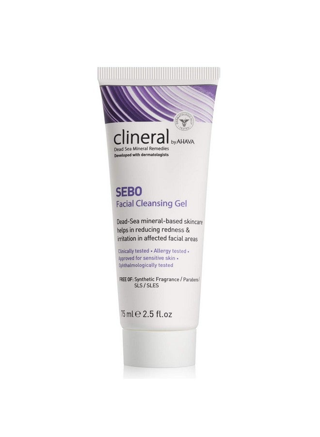 AHAVA Clineral Sebo Facial Balm Cream Rich Balm Reduces Facial Irritation & Redness Softens Dry & Sensitive Skin Enriched With Osmoter Dead Sea Mud Aloe Vera Hippophae & Bergamot Oil 1.7 Fl.Oz - Image 3