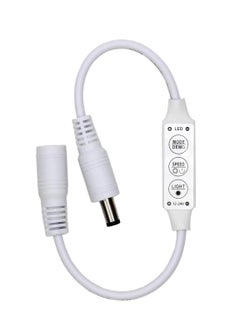 DC12V 24V Mini Led Dimmer Controller 3 Key With DC Connector Single Color Led Strip Light SMD Controller 3528 5050 5630