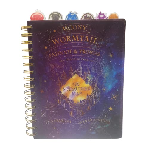 Innovative Designs Harry Potter Marauder’s Map Writing Notebook & Tab Journal for Kids, Teens or Adults - Image 1