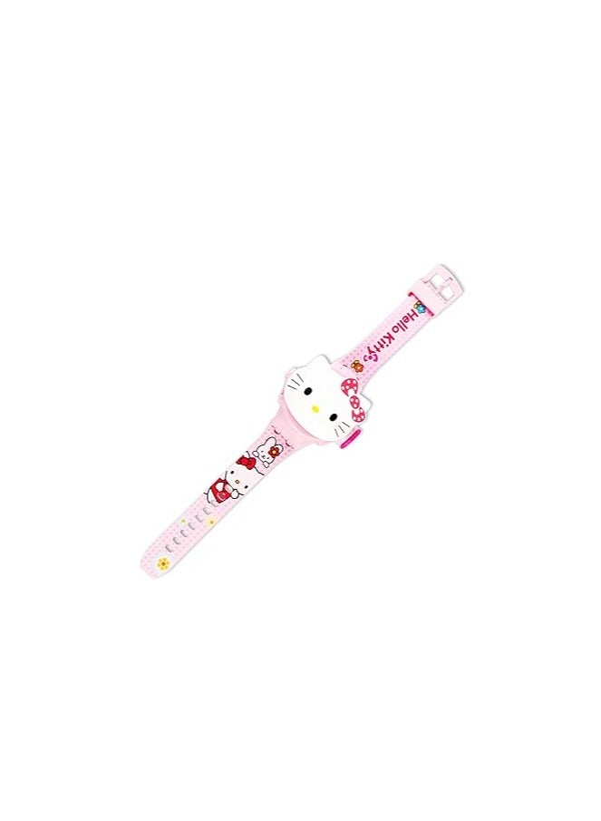 Hello Kitty Hello Kitty Kids Watch with Characters - Digital Watch with Photo Projector and Play Accessories - Pink_ Gift for children, children's watch- children's watches- gift for girls-girls' watch  - Image 4