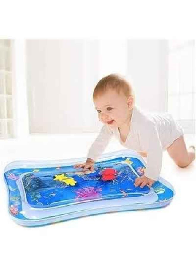 ممز بلانيت سجاده  مائيه الحجم الصغير ( 69 * 51) سم  من ممز بلانيت، مركز نشاط كبير جدا متعدد المراحل العاب لاطفال والالعاب الحسية، سجاده لعب قابل للنفخ، هدية تحفيز بصري للاولاد والبنات -العاب بيبي -العاب اطفال من سن 3 شهور - Image 5