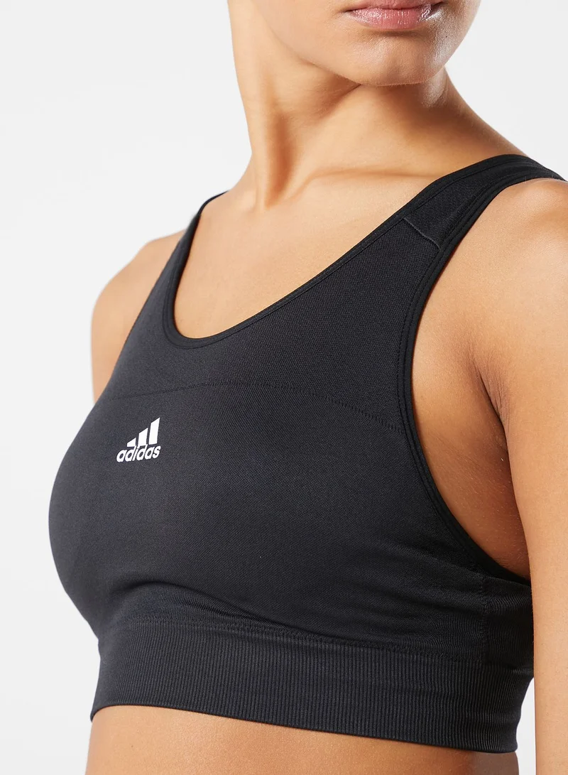 Adidas Aeroknit Medium Support Bra