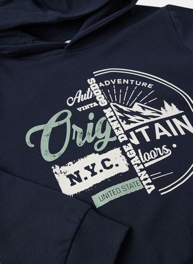 NAME IT Kids Graphic Hoodie  - Image 3