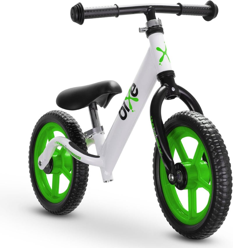 Bixe Aluminum Balance Bike for Kids and Toddlers - (Lightweight - 4LBS) - Toddler Bike - No Pedal Sport Training Bicycle - Bikes for 18 Months to 2, 3, 4, 5, 6 Year Old - Green - Image 1
