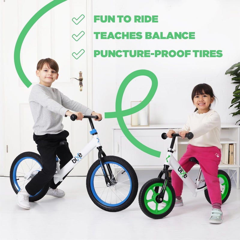 Bixe Aluminum Balance Bike for Kids and Toddlers - (Lightweight - 4LBS) - Toddler Bike - No Pedal Sport Training Bicycle - Bikes for 18 Months to 2, 3, 4, 5, 6 Year Old - Green - Image 4