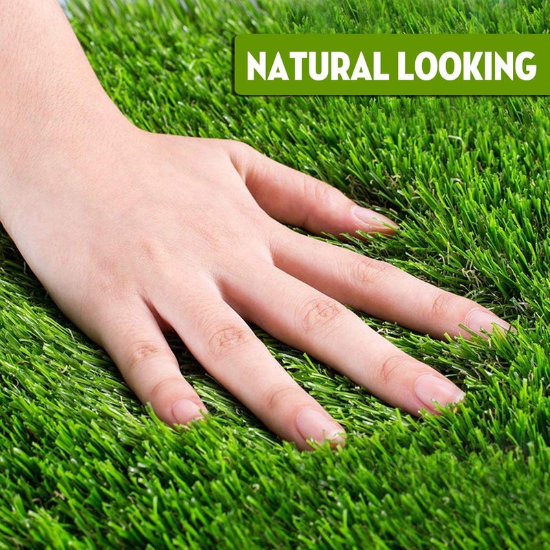 iMounTEK Dog Litter Box, Artificial Grass for Dogs Potty with Tray, Fake Grass Patch for Dogs Indoor and Outdoor Use, Puppy Training Pad, Best for Medium and Small Dog, by GPCT - Image 3