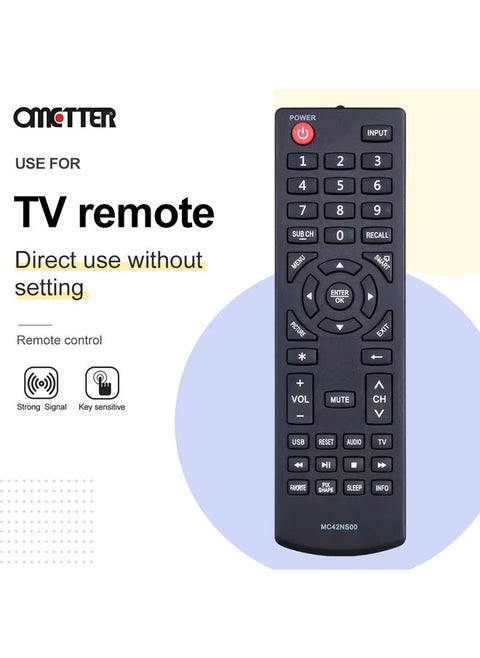New MC42NS00 for SANYO TV Remote Control FW24E05F FW24E05T FW65D25T DP24E14 DP39D14 DP42D24 FVD3924 DP50E44 DP55D44 DP58D34