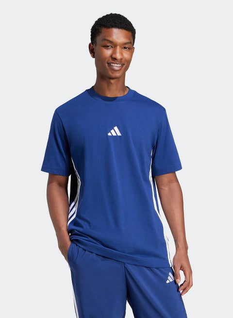 Essential 3 Stripe Single Jersey T-Shirt