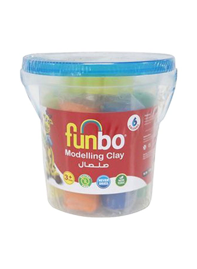 Modelling Clay With Mold Cutters Multicolour 100g