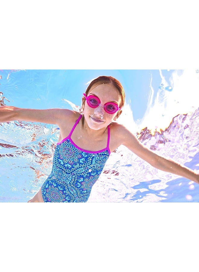 ZOGGS Zoggs Kids' Ripper Junior Swimming Goggles Anti-Fog and UV Protection, 6-14 Years - Image 2