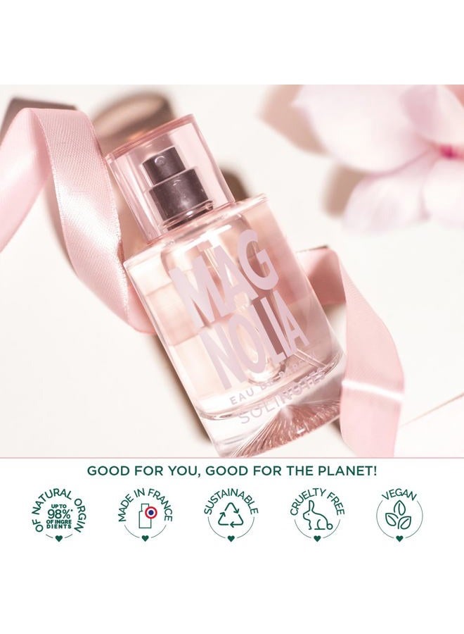 Solinotes Paris SOLINOTES Magnolia Perfume for Women - Eau De Parfum | Delicate Floral and Soothing Scent - Made in France - Vegan - 1.7 fl.oz - Image 5