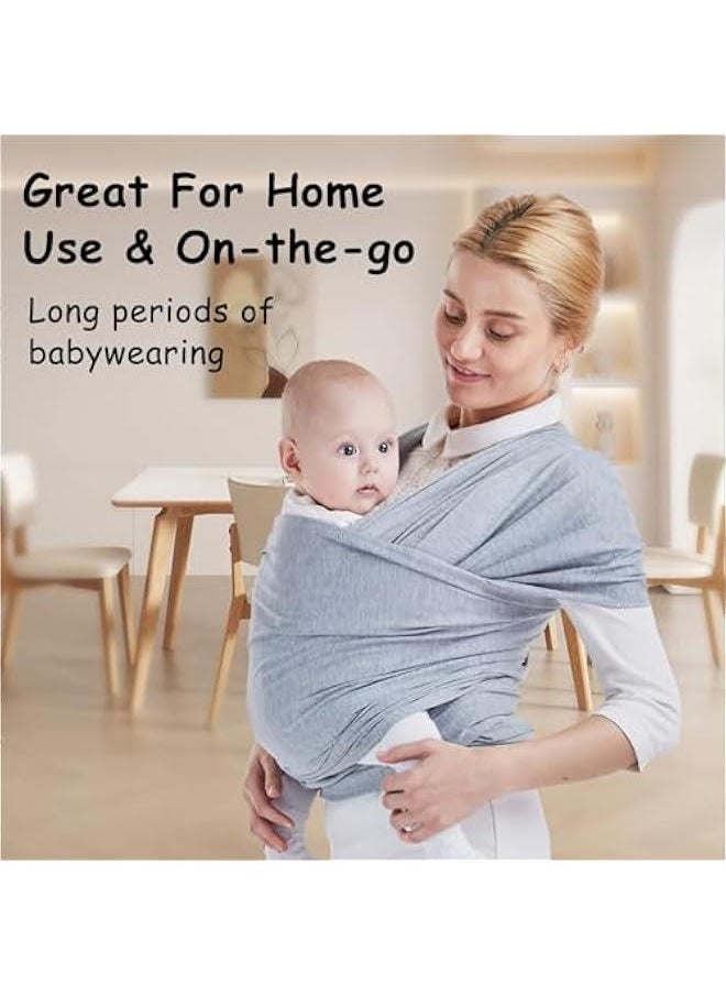 HOOKOR Adjustable Baby Sling Carriers for Toddler,Baby Wrap Carrier Slings,Easy to Wear Baby Carrier Slings for Boy and Girl,Baby Hip Carrier for Toddler Carrier Sling for Infant Carrying 0-36 Month  - Image 3