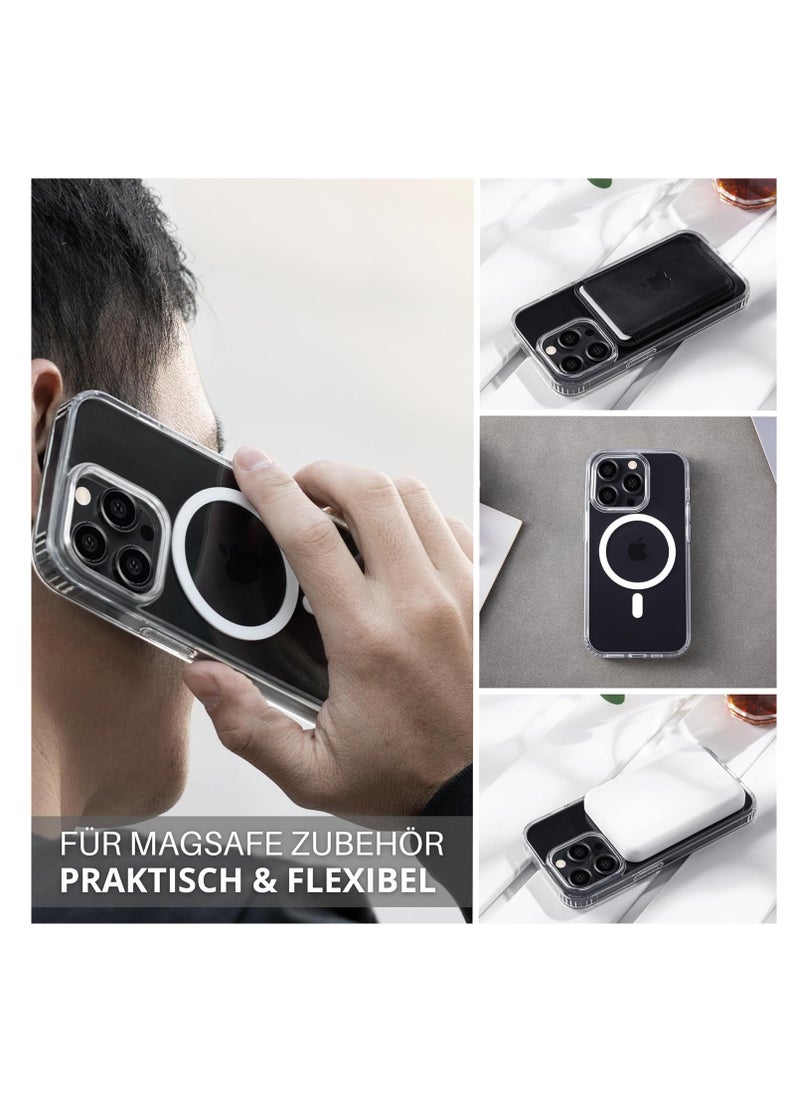 Generic - Magnetic Phone Case for iPhone 12 Pro Max for Magsafe Case/iPhone 12 Pro Max Case for MagSafe Transparent/Apple iPhone 12 Pro Max Case Magnet/Case iPhone 12 Pro Max Magnetic - Image 1