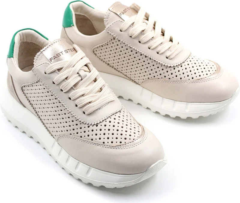 Fast Step Genuine Leather Women's Casual Shoes 009ZA0329