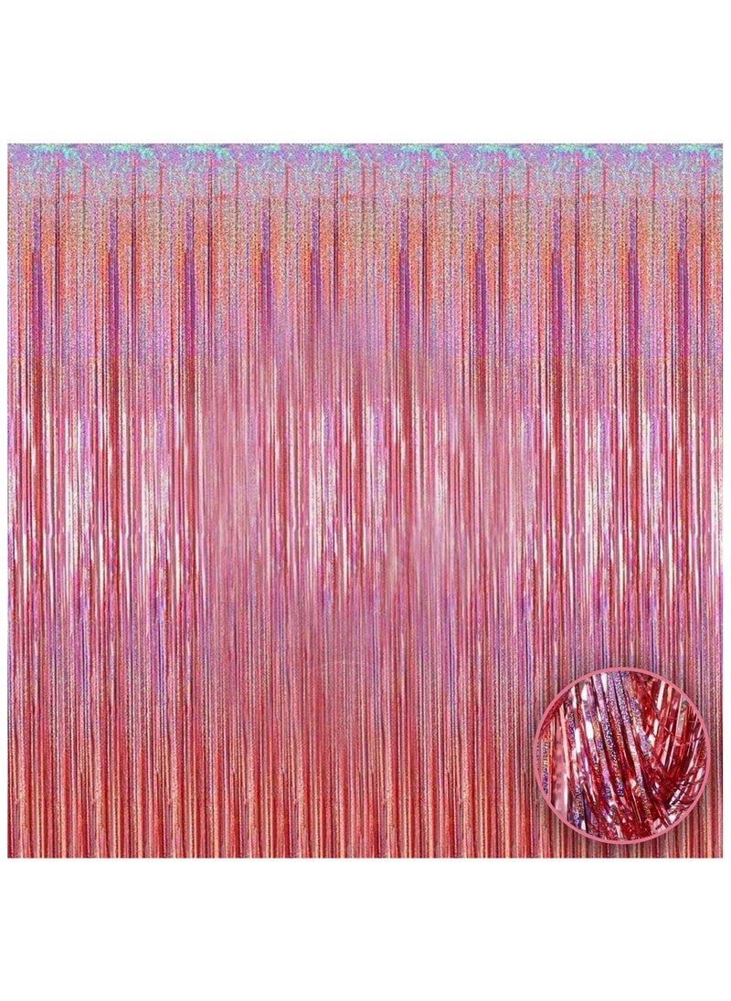 Iridescent Rose Gold Fringe Curtain Pack of 1 - pzsku/Z8A4B134F70C340CC6E8FZ/45/_/1704881951/c32f8717-9717-46d6-bf66-e9c91dbeb889