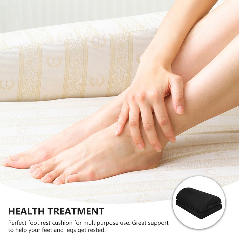 Comfortable Foot Pillow Semi-cylindrical Foot Rest Pad Foot Relax Cushion - Image 4