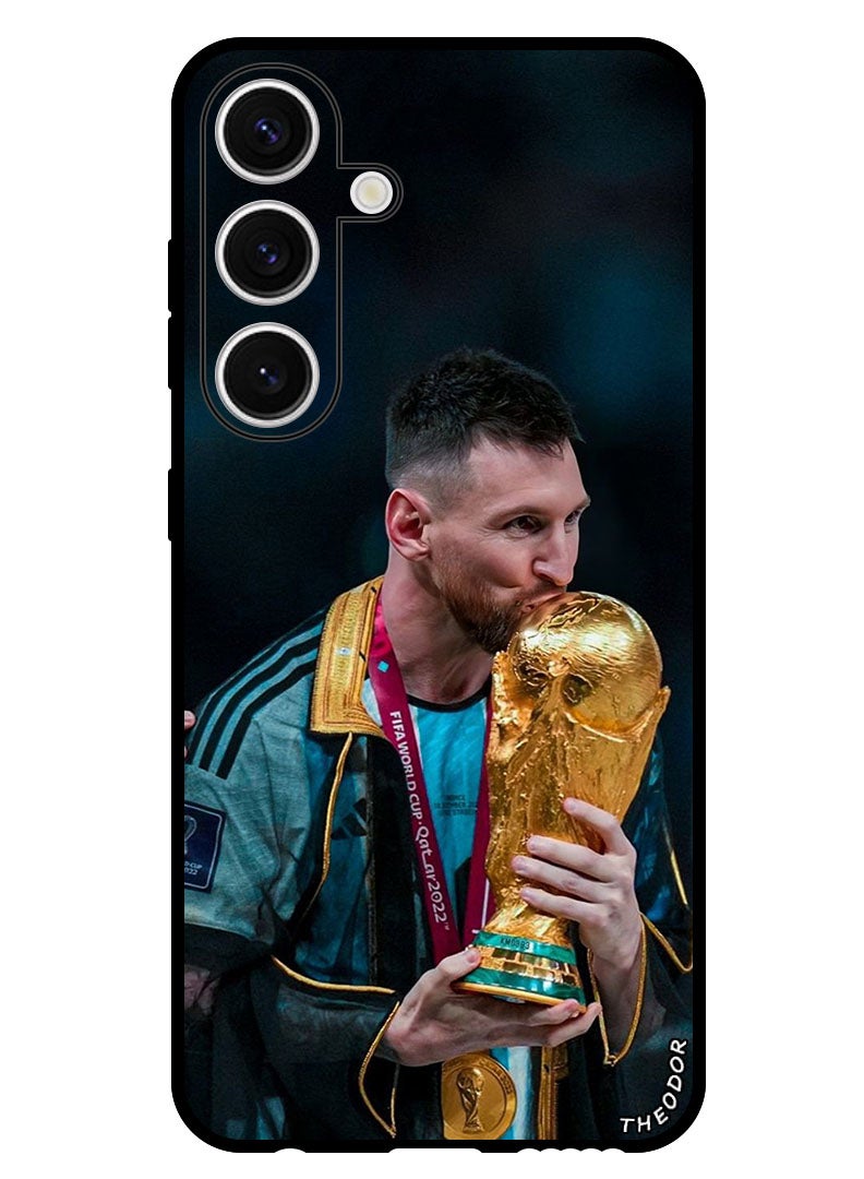 Theodor Protective Case Anti Scratch Shock Proof Bumper Cover For Samsung Galaxy S24 Plus Messi 4 - Image 1