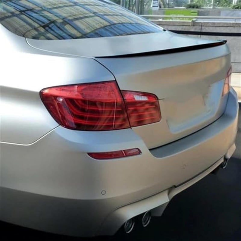 Wivplex Gloss Black Car Spoiler for BMW 5 Series F10 - Image 3