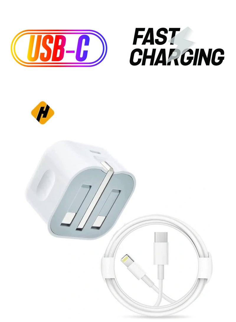 HuHa "Fast Charge Your iPhone 14 Pro Max with our USB-C Power Adapter and Cable" - Image 1