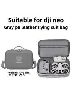 Generic Suitable For DJI Neo Storage Bag For DJI NEO4k Handheld UAV Flying Storage Box Backpack Single Storage Bag-Color:Gray  - Image 2