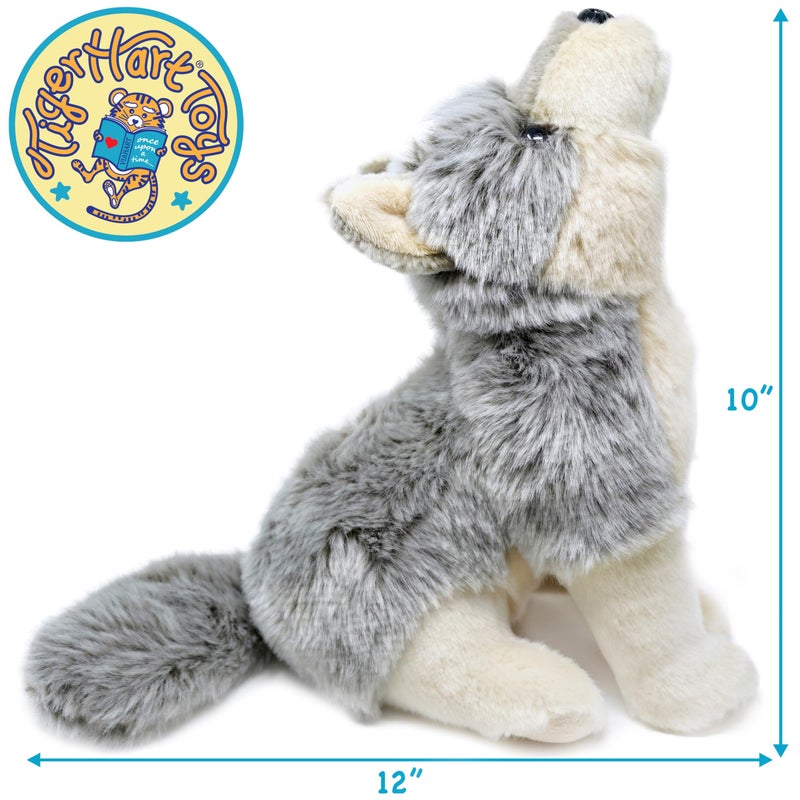 TigerHart Wolcott The Wolf - 11 Inch Stuffed Animal Plush - Image 2