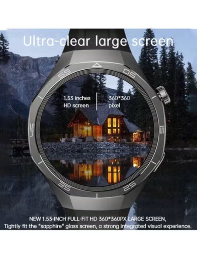 Kalobee SK40 Smart Watch | AMOLED Display | Wireless Charging | Fitness & Health Tracker with Heart Rate, SpO2, Sleep & Activity Monitoring | Stylish Multicolour Smartwatch with 3 Interchangeable Straps - Image 3