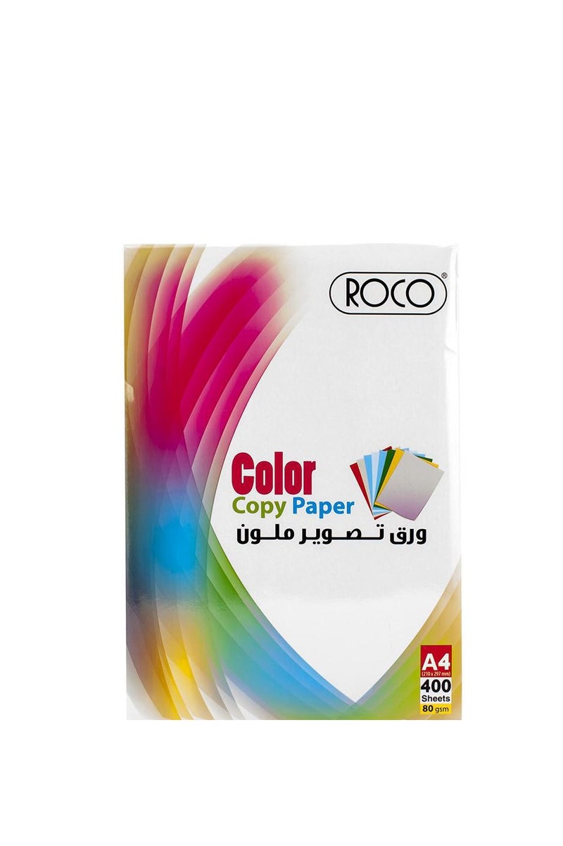 ROCO Color Copy Paper PlainPinkA480 gsm400 Sheets 