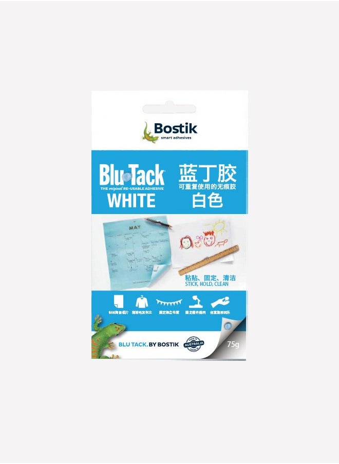 Bostik BluTack Blue Butyl Boss Tape（75g White）  - Image 1