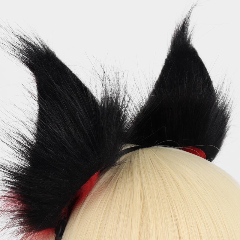 HAOAN Animal Faux Fur Fox Wolf Ear Headband Furry Handmade Hairband Headwear Costume Cosplay Accessories - Image 5