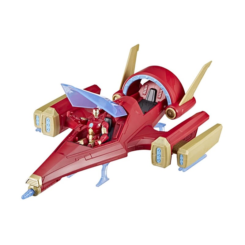 MARVEL سلسلة الأبطال الملحمية طائرة معركة آيرون مان بلاسد ريبولسر (10 سم) - Image 2