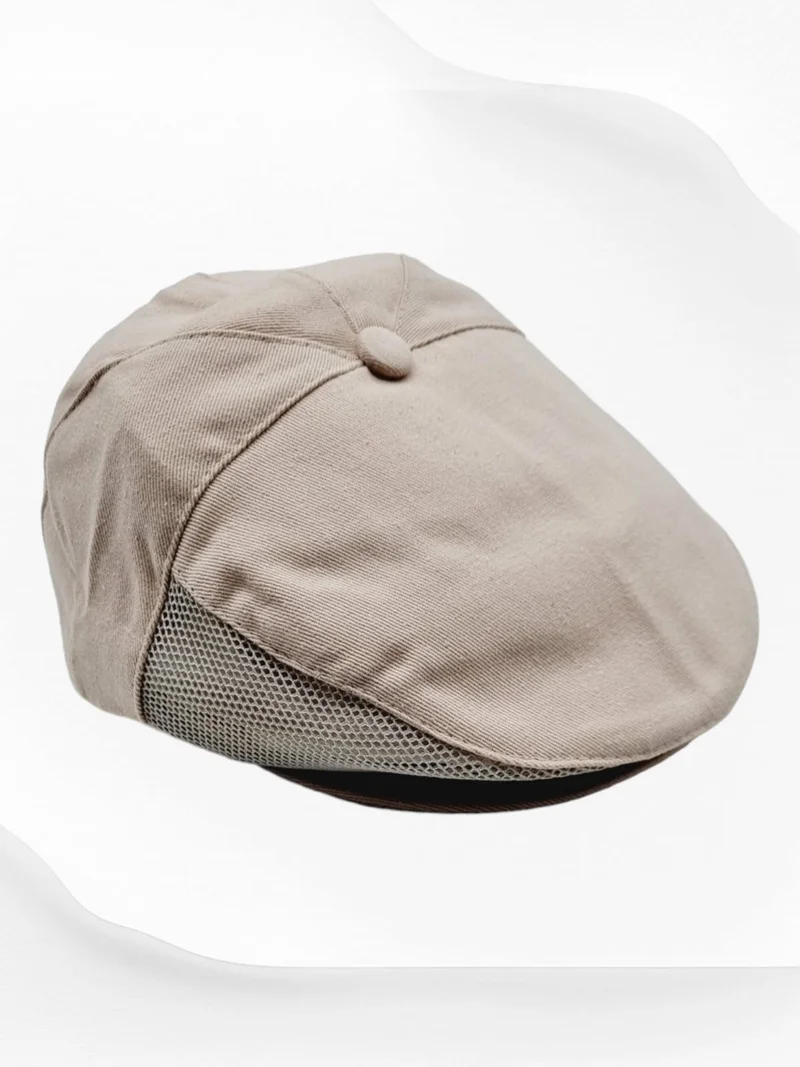 تيزجيلسين Men's Mesh Buttoned Summer Local Cap Hat
