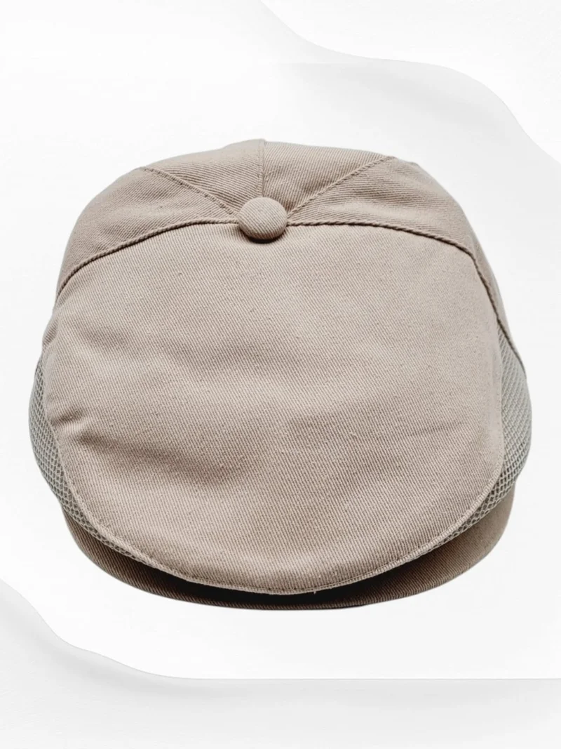تيزجيلسين Men's Mesh Buttoned Summer Local Cap Hat