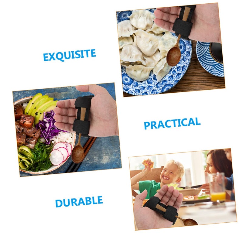 2pcs Adaptive Utensil Holder Strap Cuff for Hand Function Support Assistive Eating Aid - Image 4