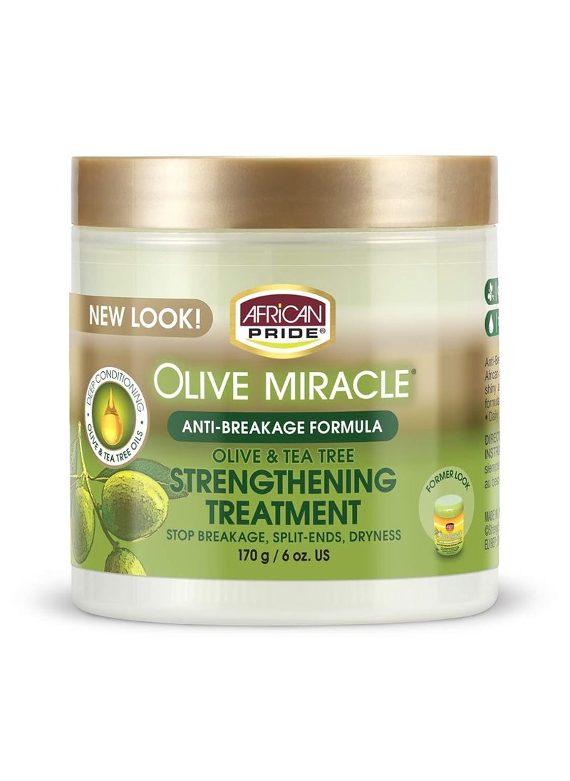 African Pride African Pride Olive Miracle Anti-Breakage Formula (3 Pack) 
