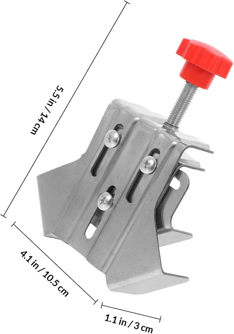 2pcs Stainless Steel Corner Clamps 90 Degree Adjustable Woodworking Angle Clamps for Cabinet Framing Fixing and Positioning Tools - Image 2