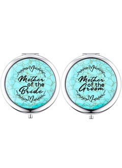 Mother In Law Gifts From Daughter In Lawengagement Wedding Keepsake Gift For Mom And Mother In Law(Turquoise Stone Surface Mirror)