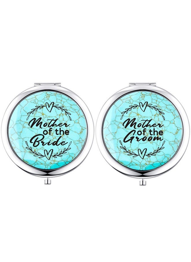 sedmart - Mother In Law Gifts From Daughter In Lawengagement Wedding Keepsake Gift For Mom And Mother In Law(Turquoise Stone Surface Mirror) - Image 1