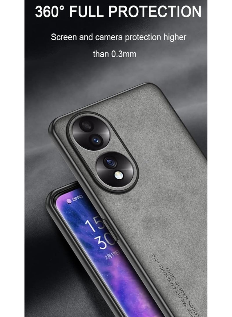 general Honor 90 Case Lambskin Texture Leather Back Cover For Honor 90 Soft Frame Shockproof Coque - Image 5